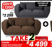 Ursula 2 Division Couch-For 2