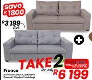 France 2 Division Couch-For 2