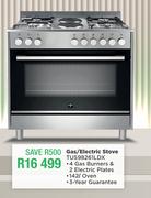 La-Germania Gas/Electric Stove TUS98261LDX