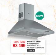 Bosch 60cm Stainless Steel Cookerhood DWP64CC50Z