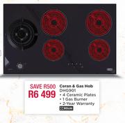Defy Ceran & Gas Hob DHG901