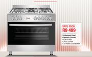 Univa 5 Burner Gas/Electric Stove UGE019SI