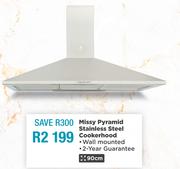 Elica 90cm Missy Pyramid Stainless Steel Cookerhood