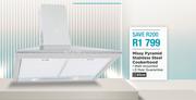 Elica 60cm Missy Pyramid Stainless Steel Cookerhood