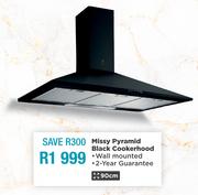 Elica 90cm Missy Pyramid Black Cookerhood