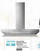 Elica 90cm NG90 Spot Stainless Steel Extractor