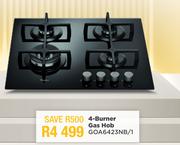 Whirlpool 4 Burner Gas Hob GOA6423NB/1