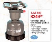 Totai Cartridge Stove With Piezzo Ignition 27/124