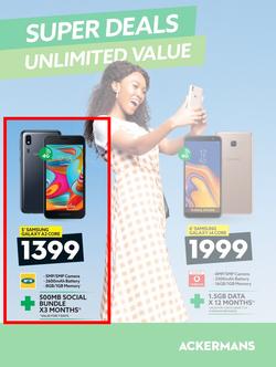 Ackermans : Super Deals (Valid Until 17 Nov 2019), page 1