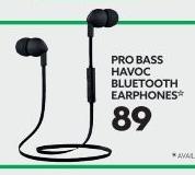 Pro Bass Havoc Bluetooth Earphones