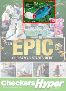 Checkers Hyper : Epic Christmas Starts Here (20 Nov - 24 Dec 2017), page 1