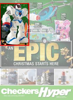 Checkers Hyper : Epic Christmas Starts Here (20 Nov - 24 Dec 2017), page 1