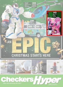 Checkers Hyper : Epic Christmas Starts Here (20 Nov - 24 Dec 2017), page 1