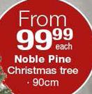 Noble Pine Christmas Tree 90cm