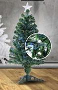 Fibre-Optic LED Christmas Tree 75cm