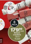 Deluxe Crackers 32cm 8-Pack-Per Pack