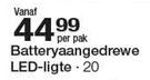 Batteraangedrewe LED-Ligte 20-Per Pak