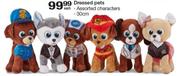 Dressed Pets Assorted Characters 30Cm-Each