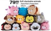 Soft Stackable Animals-Each