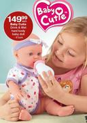 Baby Cutie Drink & Wet Hard Body Baby Doll 41Cm-Each
