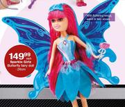 Sparkle Girlz PButterfly Fairy Doll 26cm-Each