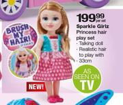 Sparkle Girlz Princess Hair Play Set-Per Set