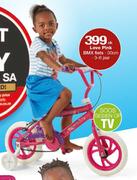 Love Pink BMX Fiets 30cm 3-6 Jaar-elk