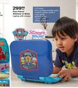 Paw Patrol/Shimmer & Shine Laptop With Mouse-Each
