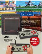 retro tv game console lexibook