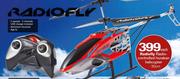 Radiofly Radio Controlled Hurakan Helicopter 30cm-Each