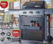 Grill Me 3-Burner Gas Braai With Side Burner-Each