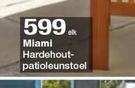 Miami Hardeout-Patioleunstoel-elk