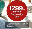 Florida Reghoekige Tafel-elk