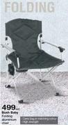 Bush Baby Folding Aluminium Chair-Each