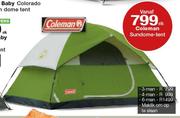 Coleman Sundome Tent 6-Man-  elk