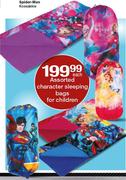 Assorted Characters Sleeping Bags For Children-Each