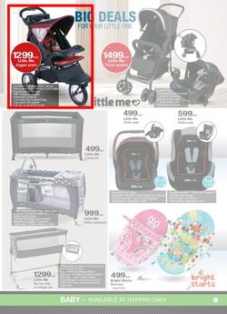 Checkers hyper sales prams