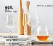 Marta 4-Pack Flute Glasses-Per Pack