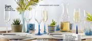 Rustic Blues 3-Pack Hi-Ball Glasses