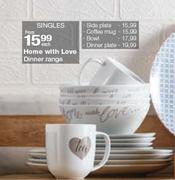 Home With Love Dinner Range Coffee Mug-Each