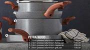Petra Wood 24cm Pressed Aluminium Grill Pan