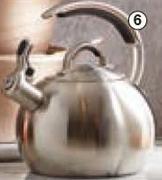 1.9Ltr Bordeaux Stovetop Whistling Kettle