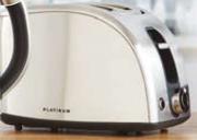 Platinum 4 Slice Curve Toaster