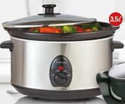 Platinum 6.5Ltr Slow Cooker With Glass Lid
