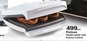 Platinum Health Griller With Thermo Control
