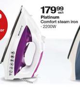 Platinum Comfort 2200W Steam Iron