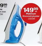Platinum 2000W Stoomstrykyster
