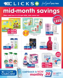 Clicks : Mid-Month Savings (08 April - 22 April 2026)