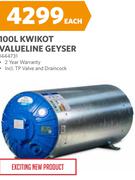 Kwikot 100L Valueline Geyser 1444731