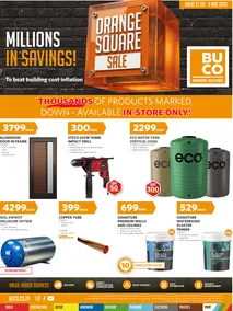 BUCO : Orange Square Sale (27 July - 09 August 2026) - Fundamental